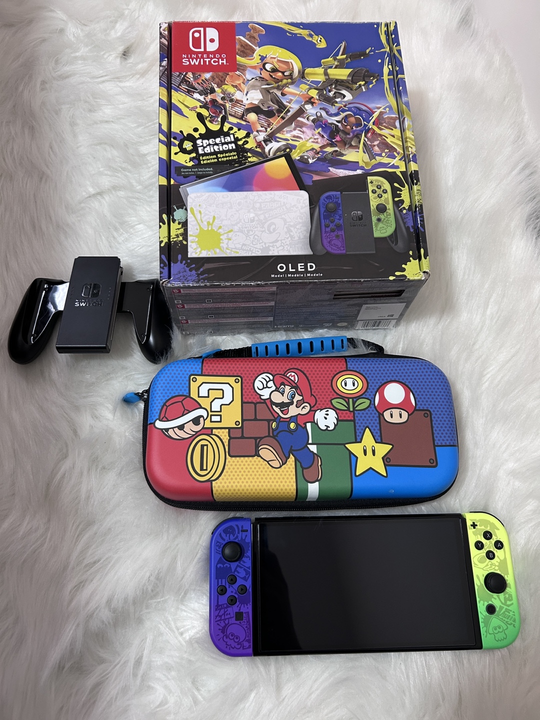 Nintendo Switch OLED Splatoon 3 Special Edition - photo 2