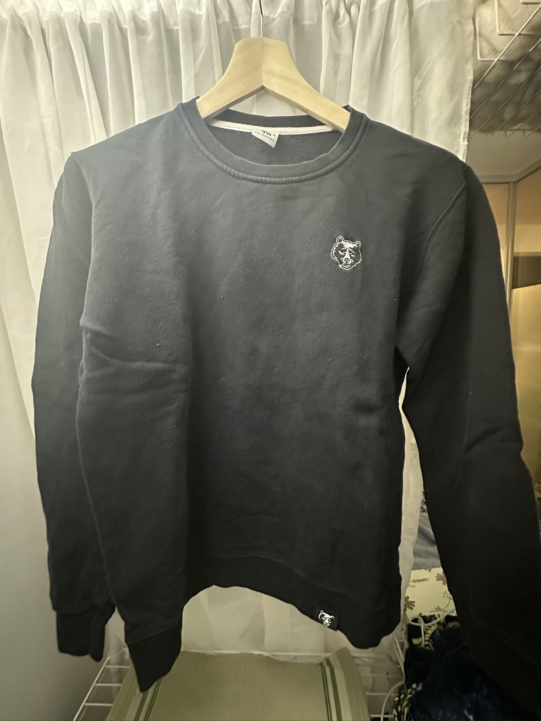 The Hundreds Bear Essentials Black Crewneck Sweatshirt