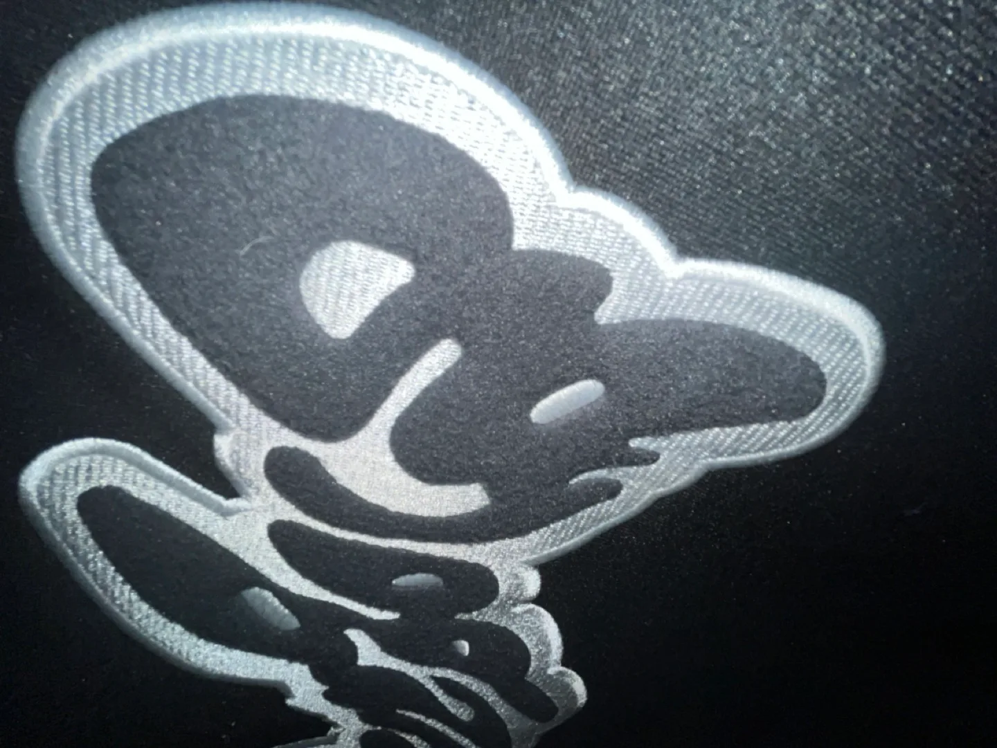 Glo-gang Black Zip-Up Hoodie with Graphic Design image indicator(10)