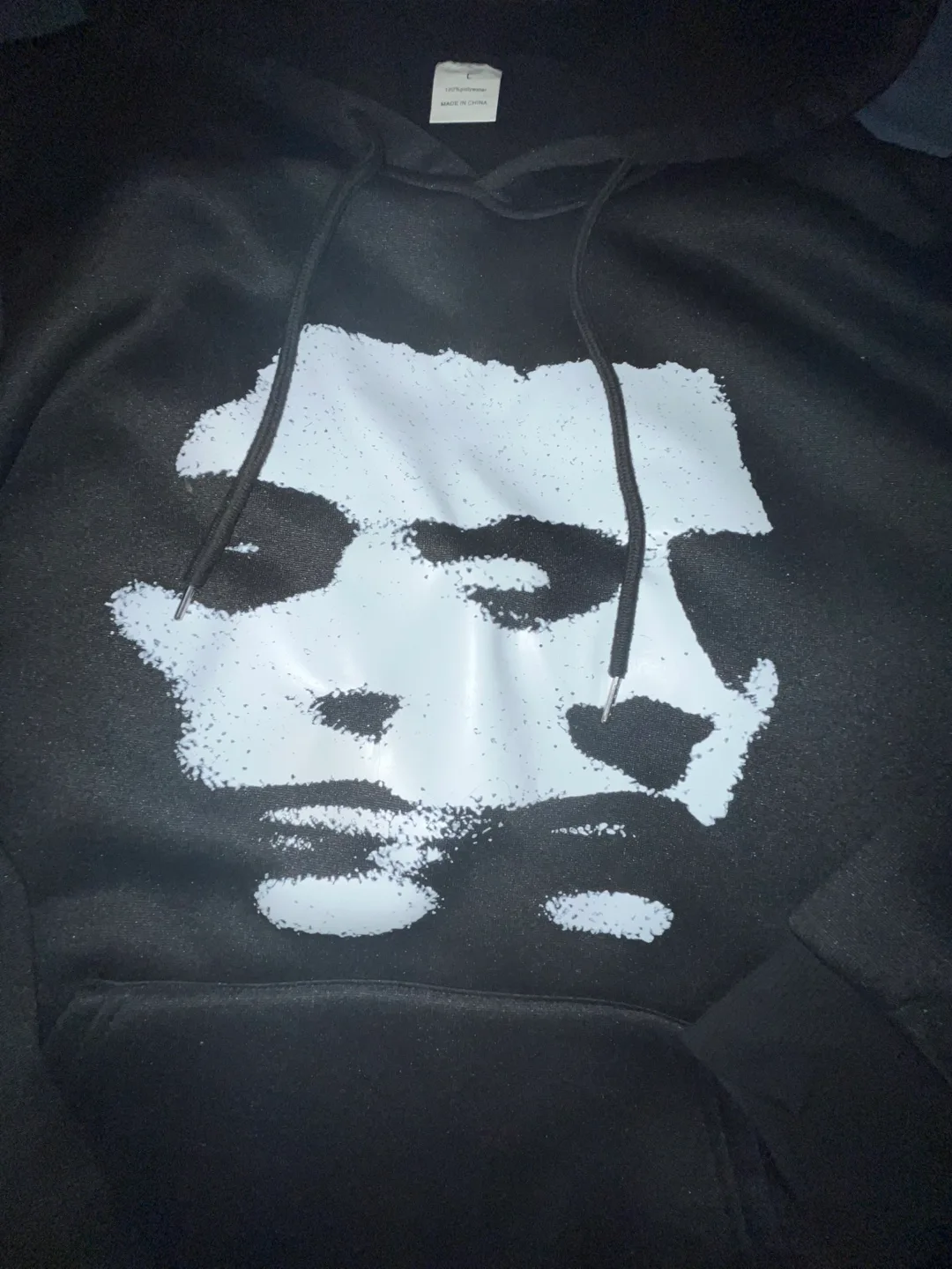 Black Graphic Hoodie - Size Large image indicator(2)