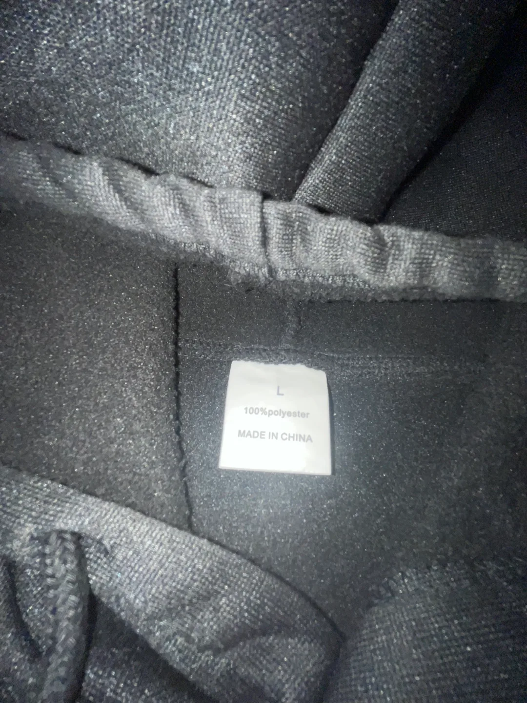 Black Graphic Hoodie - Size Large image indicator(3)