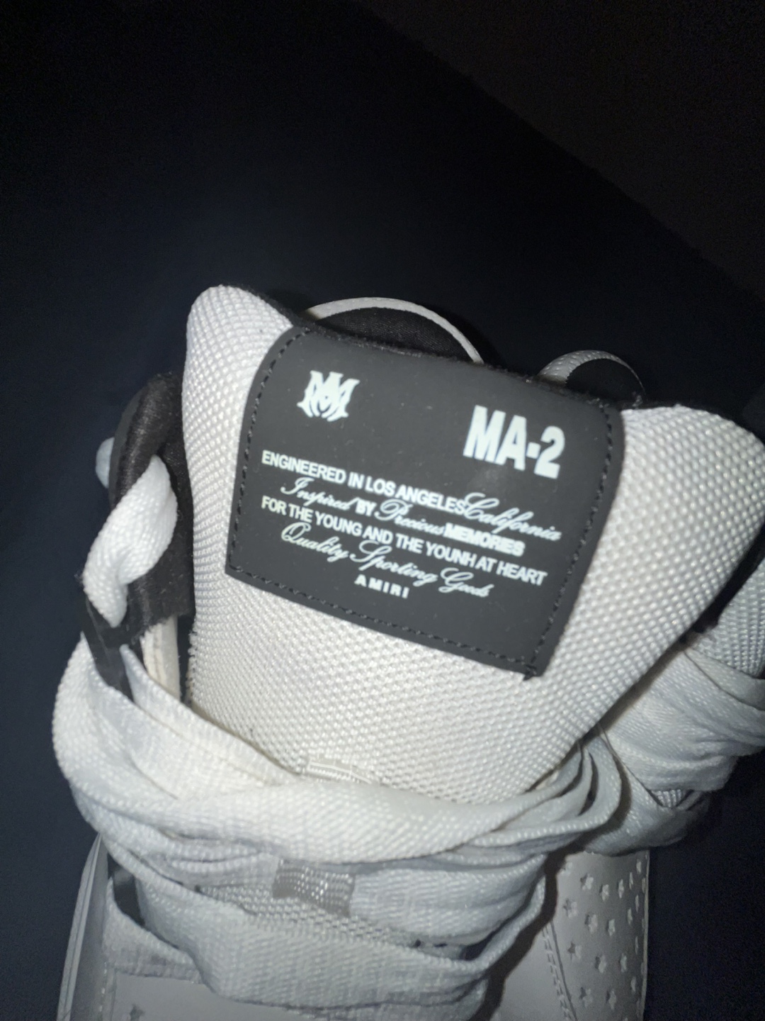 1:1 Rep AMIRI MA-2 Sneakers - photo 3