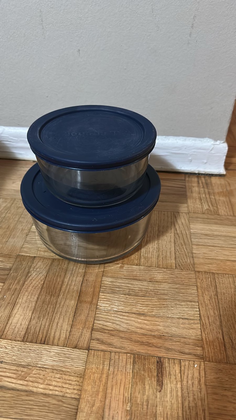 Anchor Glass Storage Containers with Lids