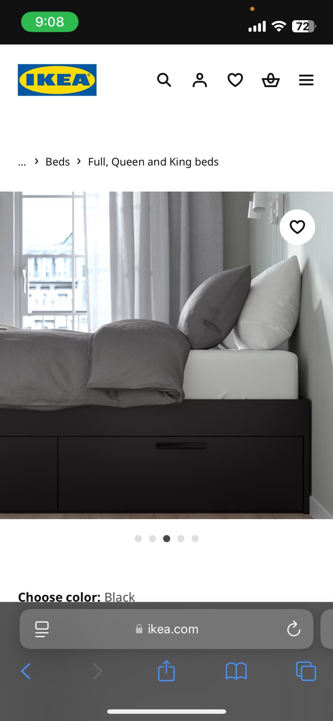 Double Bed Frame with Drawers with Mattress - photo 3