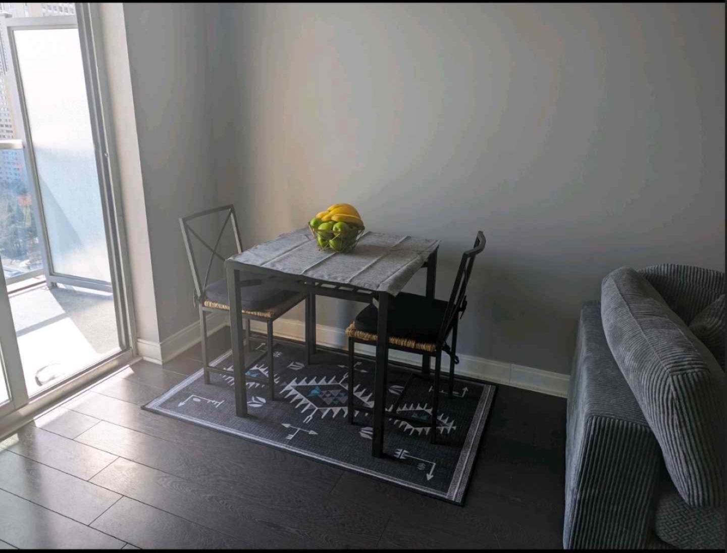 Small Glass Top Dining Table Set