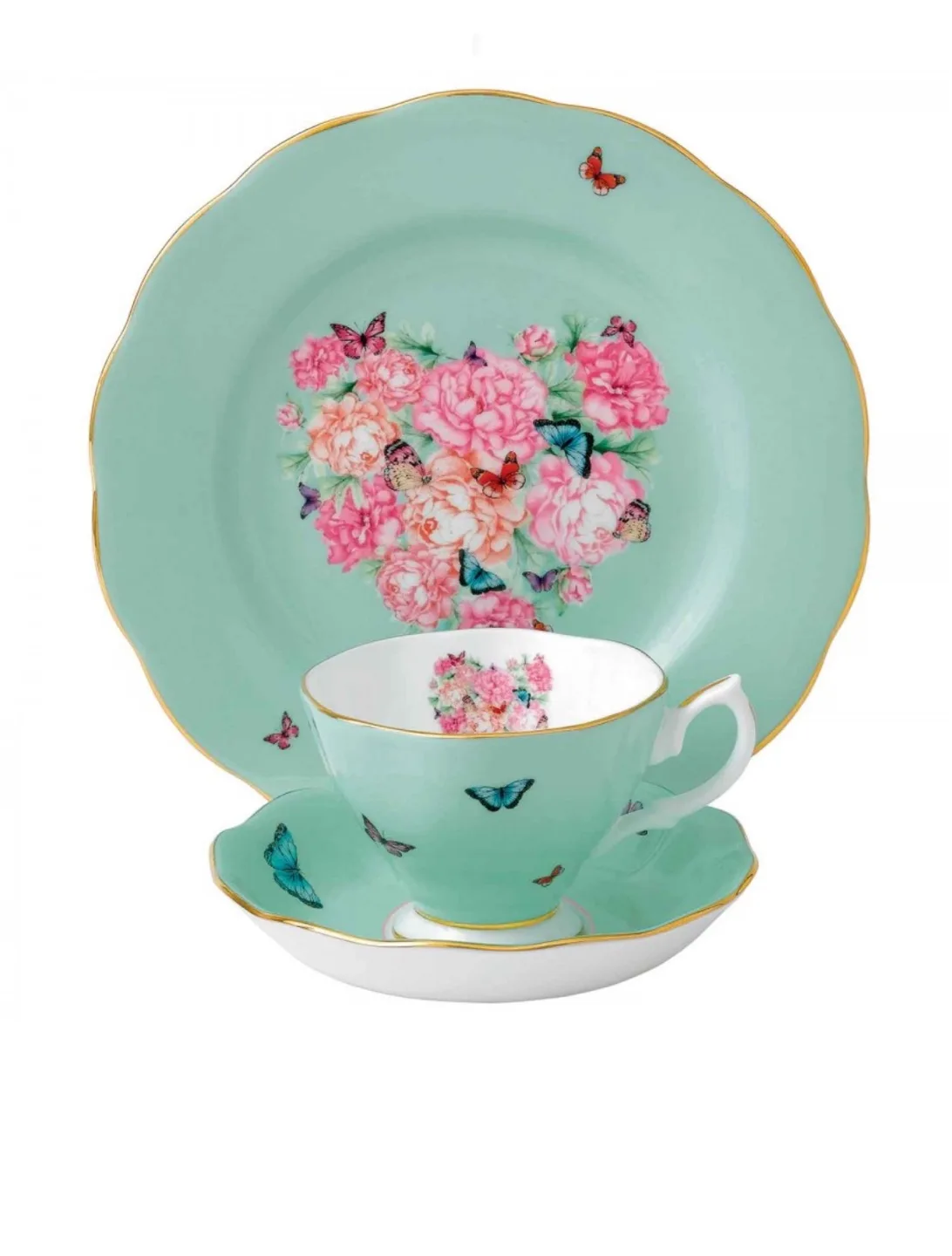 Royal Albert Miranda Kerr Blessings Teacup, Saucer & Plate Set image indicator(5)