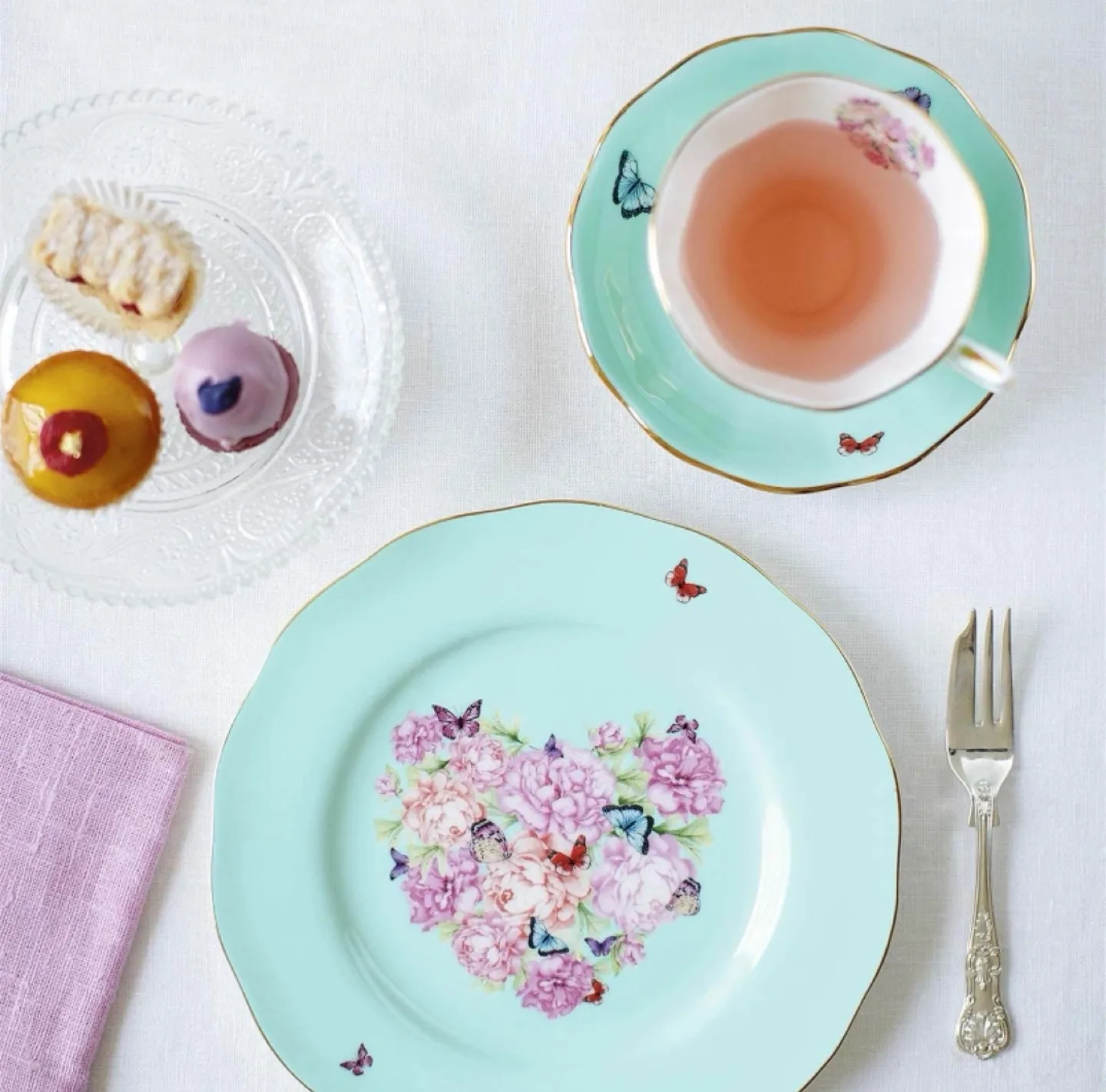 Royal Albert Miranda Kerr Blessings Teacup, Saucer & Plate Set image indicator(7)