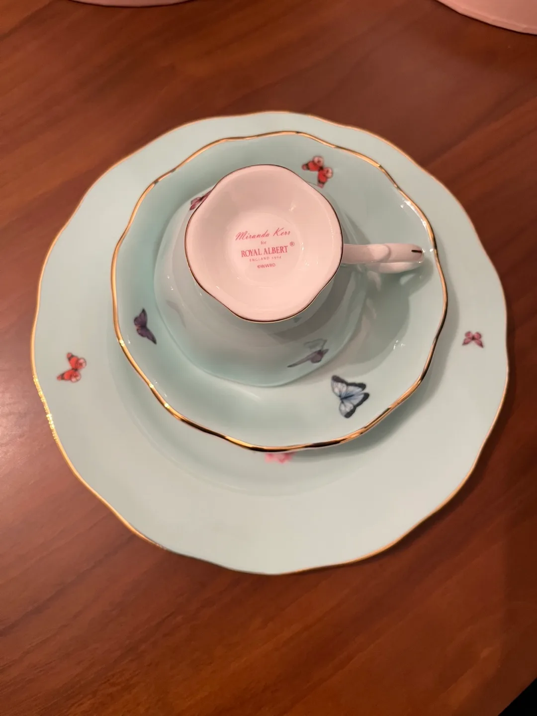 Royal Albert Miranda Kerr Blessings Teacup, Saucer & Plate Set image indicator(2)