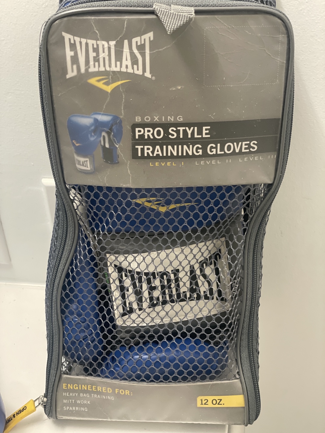 Everlast Pro Style Training Gloves - 12 oz 💚