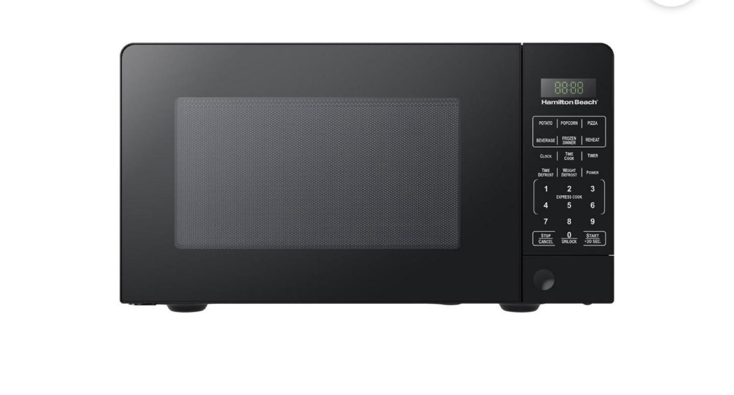 Hamilton Beach Black Microwave
