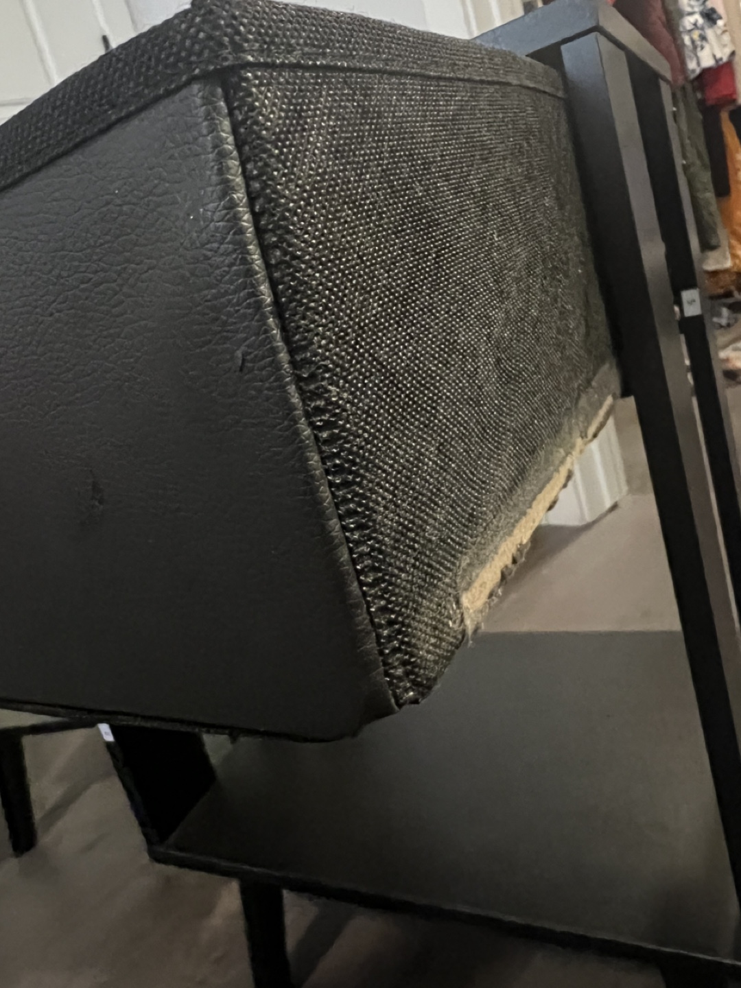 Pair of Black Nightstands with Drawers - photo 4