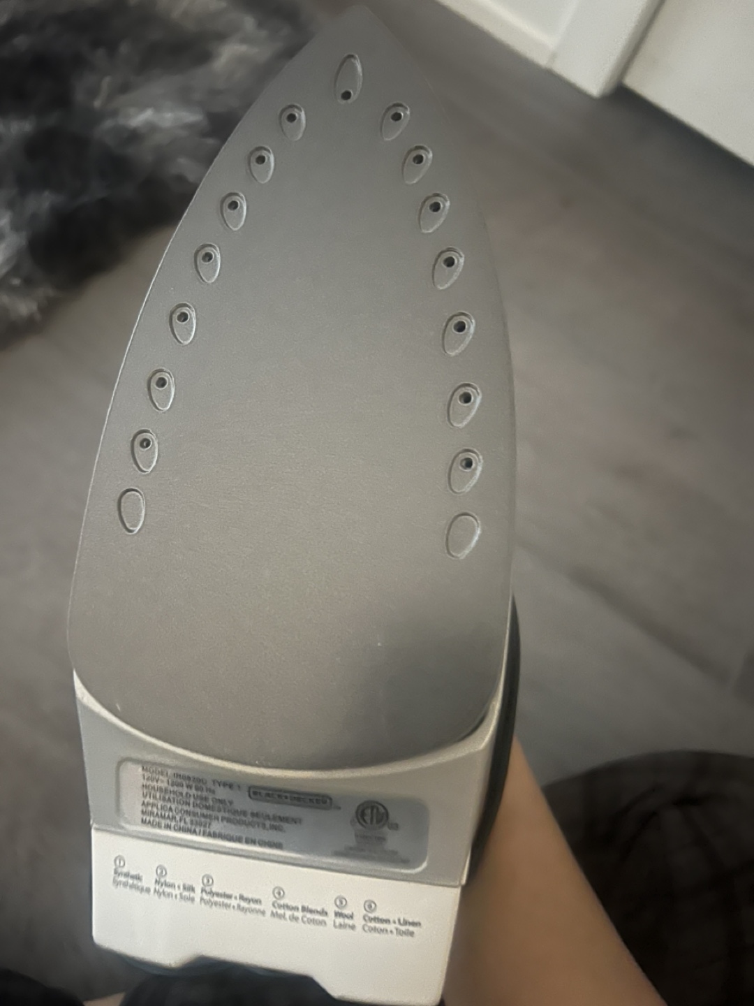 Black+Decker Steam Iron - photo 5