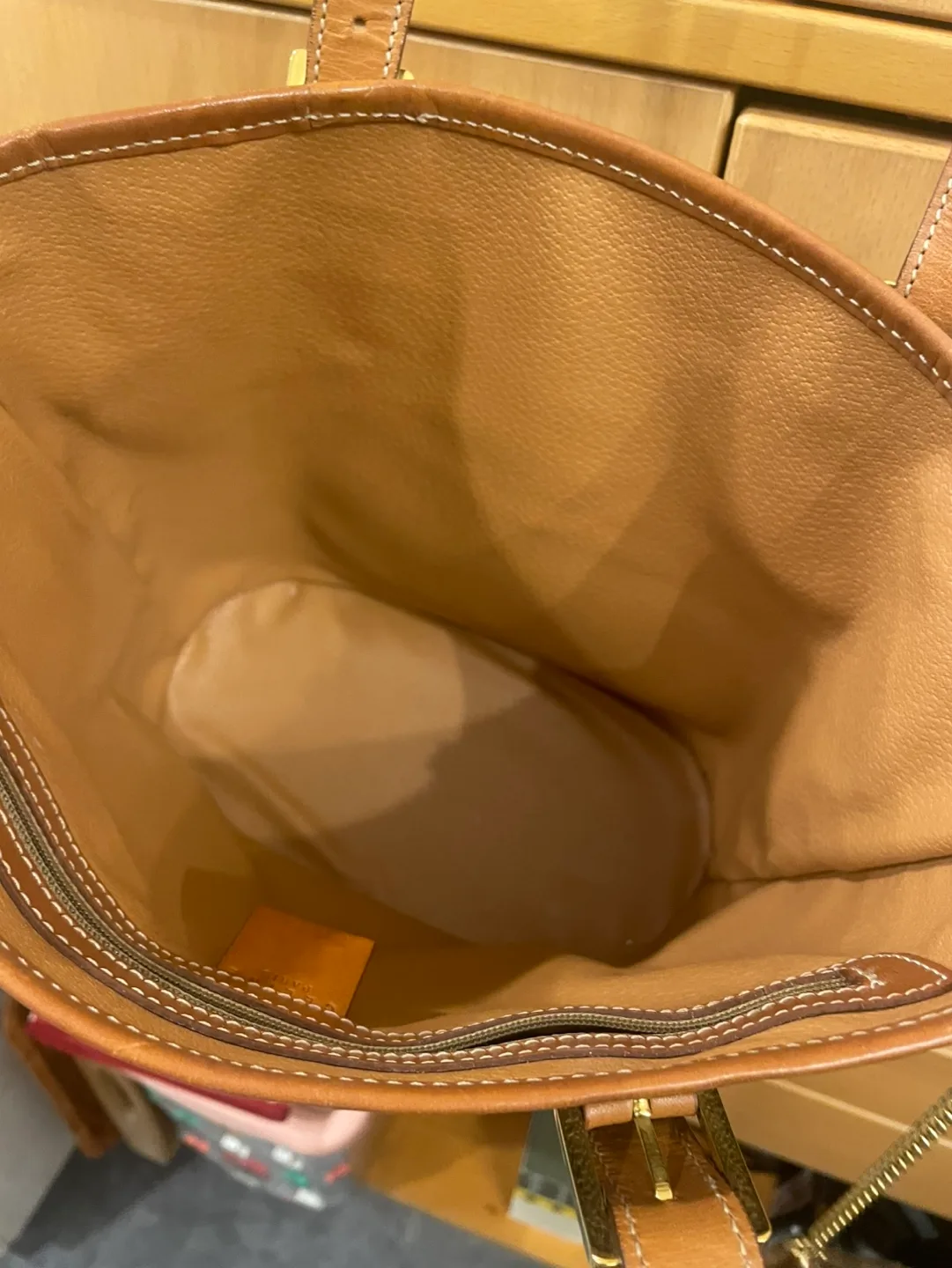 Vintage Celine Bucket Bag and Pouch Set image indicator(4)