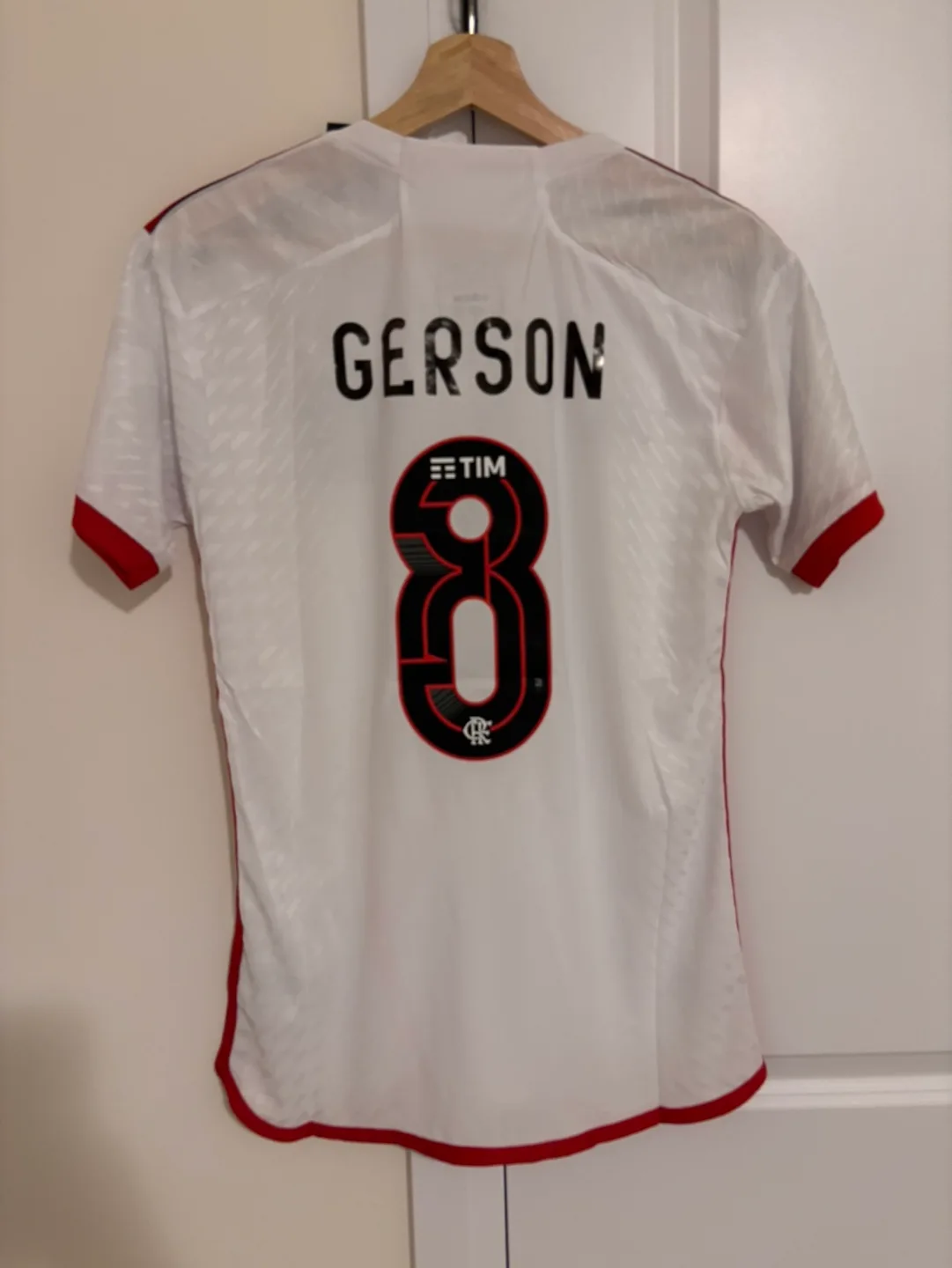 BNWT Authentic Player Version Small Flamengo Away Adidas Jersey image indicator(2)