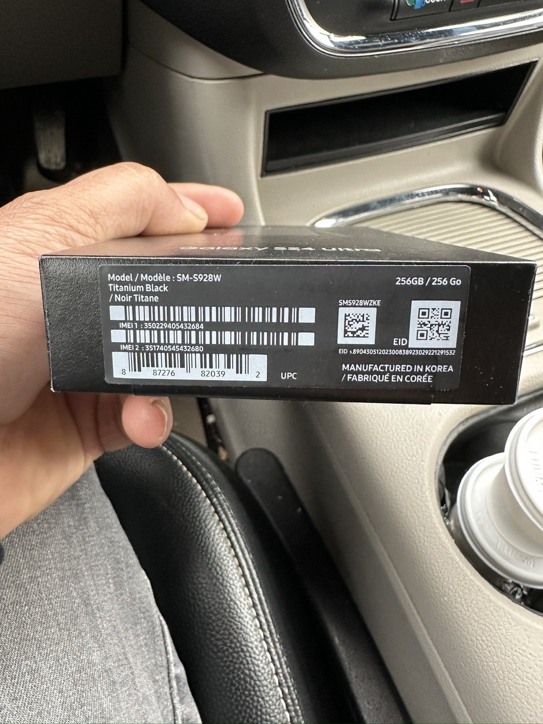 Samsung Galaxy S24 Ultra - 256GB - Titanium Black