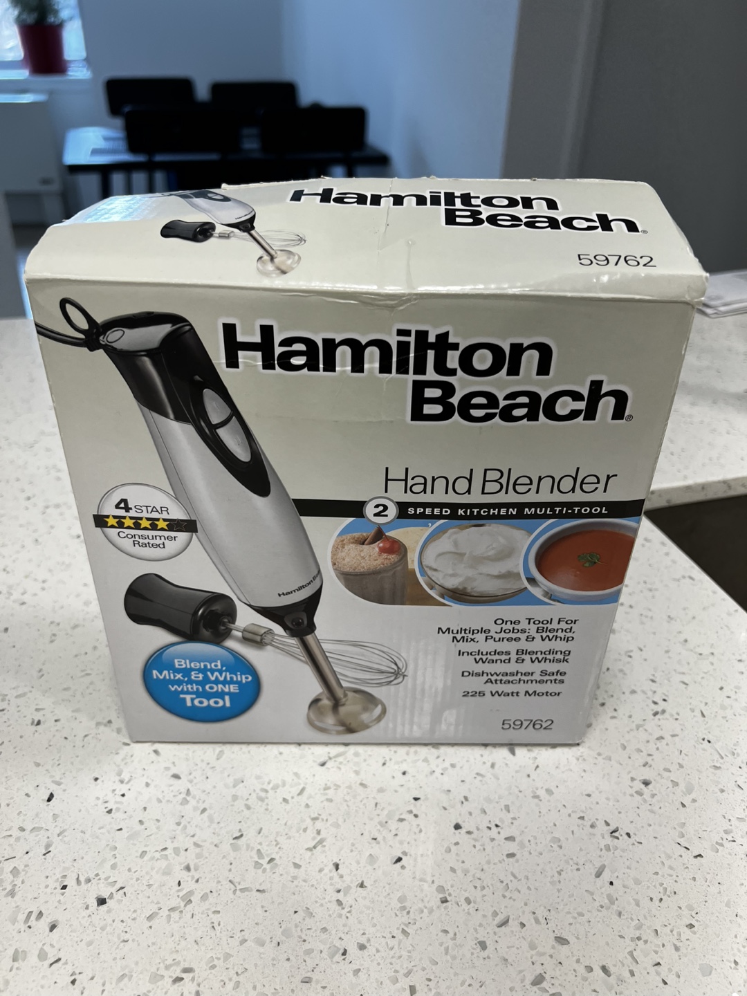 Hamilton Beach Hand Blender 2 Speed Kitchen Multi-Tool - photo 2