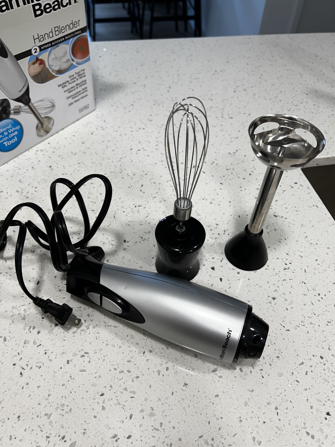 Hamilton Beach Hand Blender 2 Speed Kitchen Multi-Tool