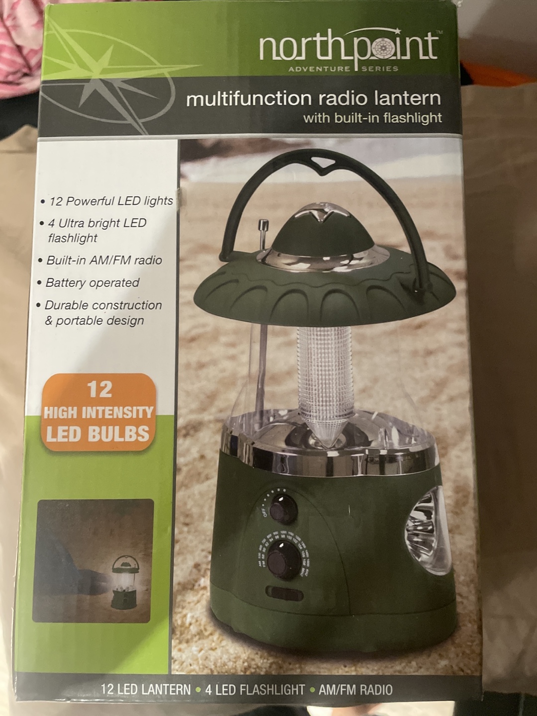 💚 NorthPoint Adventure Series Multifunction Radio Lantern