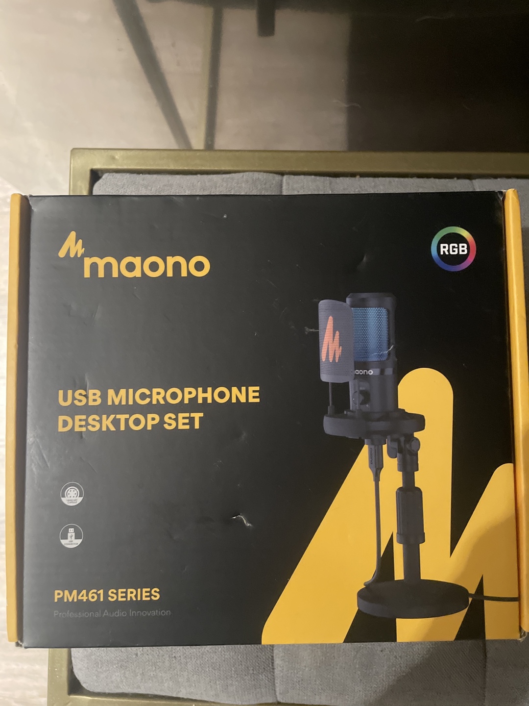 Maono PM461 Series USB Microphone Desktop Set 💚