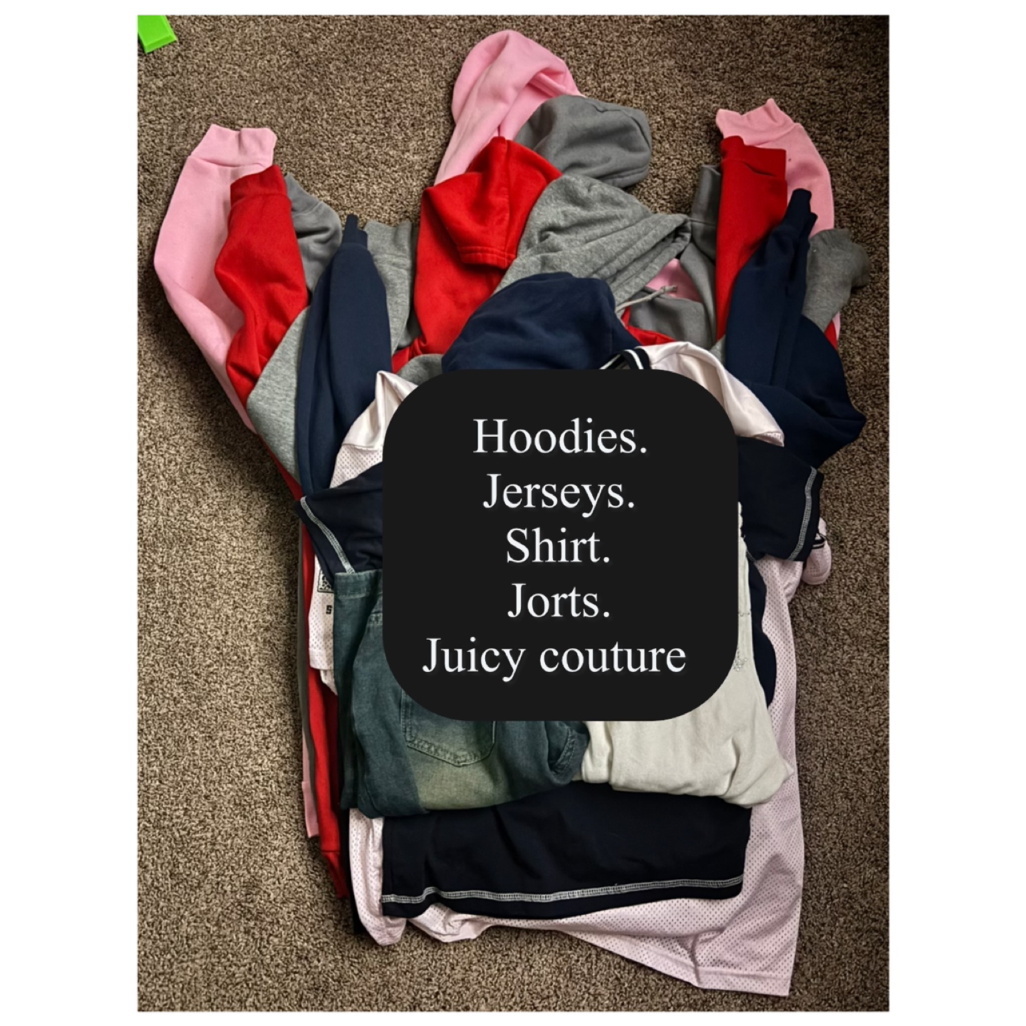 Huge Clothing Bundle - Hoodies, Jerseys, Shirt, Jorts! | Karrot
