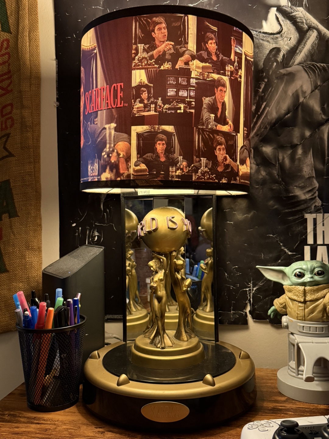 Very Rare Scarface collectors lamp!