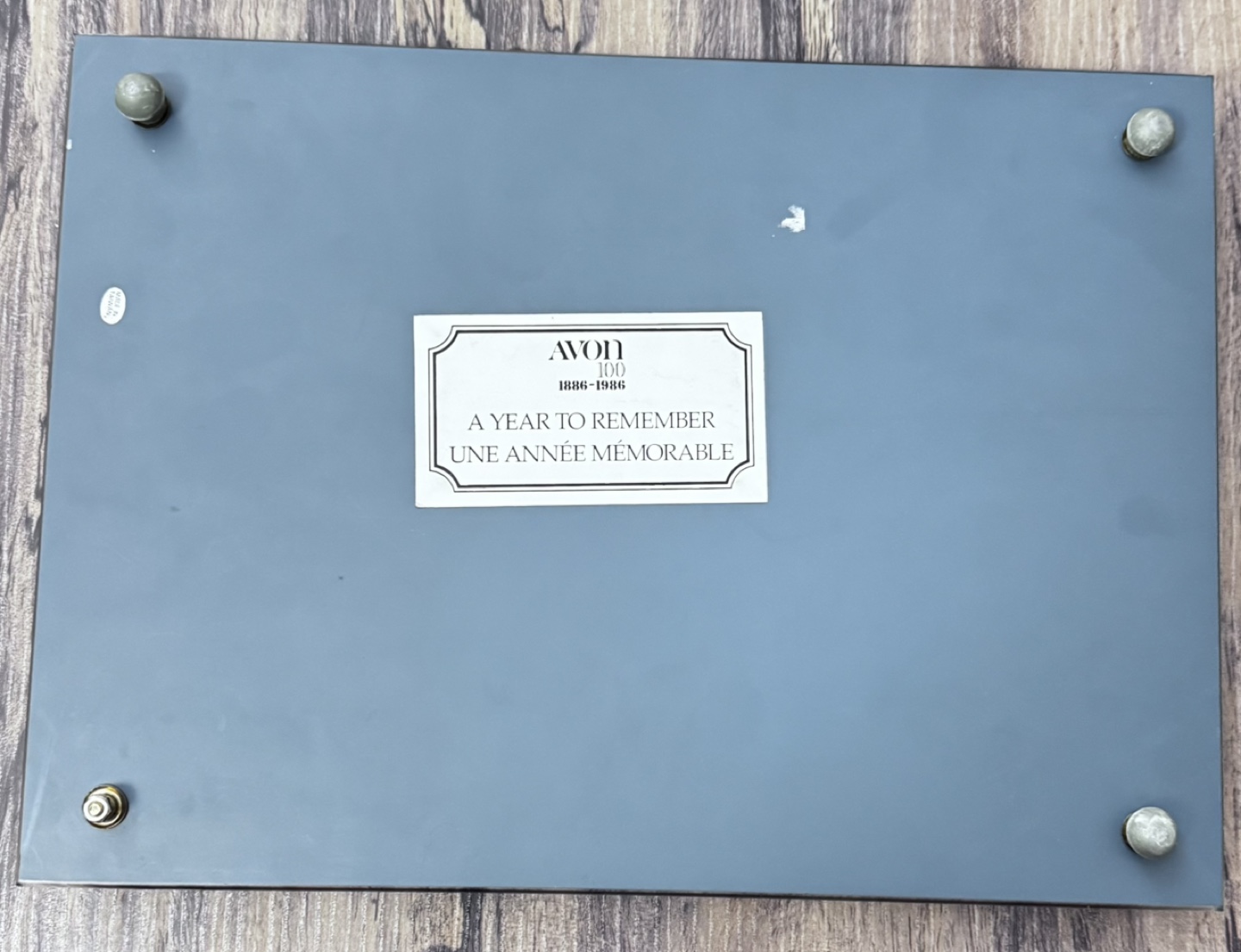 Avon 100th Anniversary Mirrored Tray