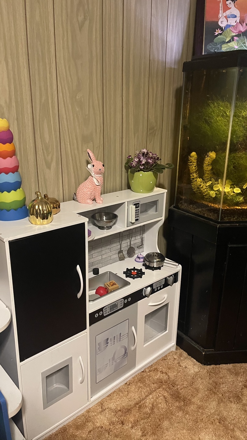 Kids Wooden Play Kitchen Set - photo 3