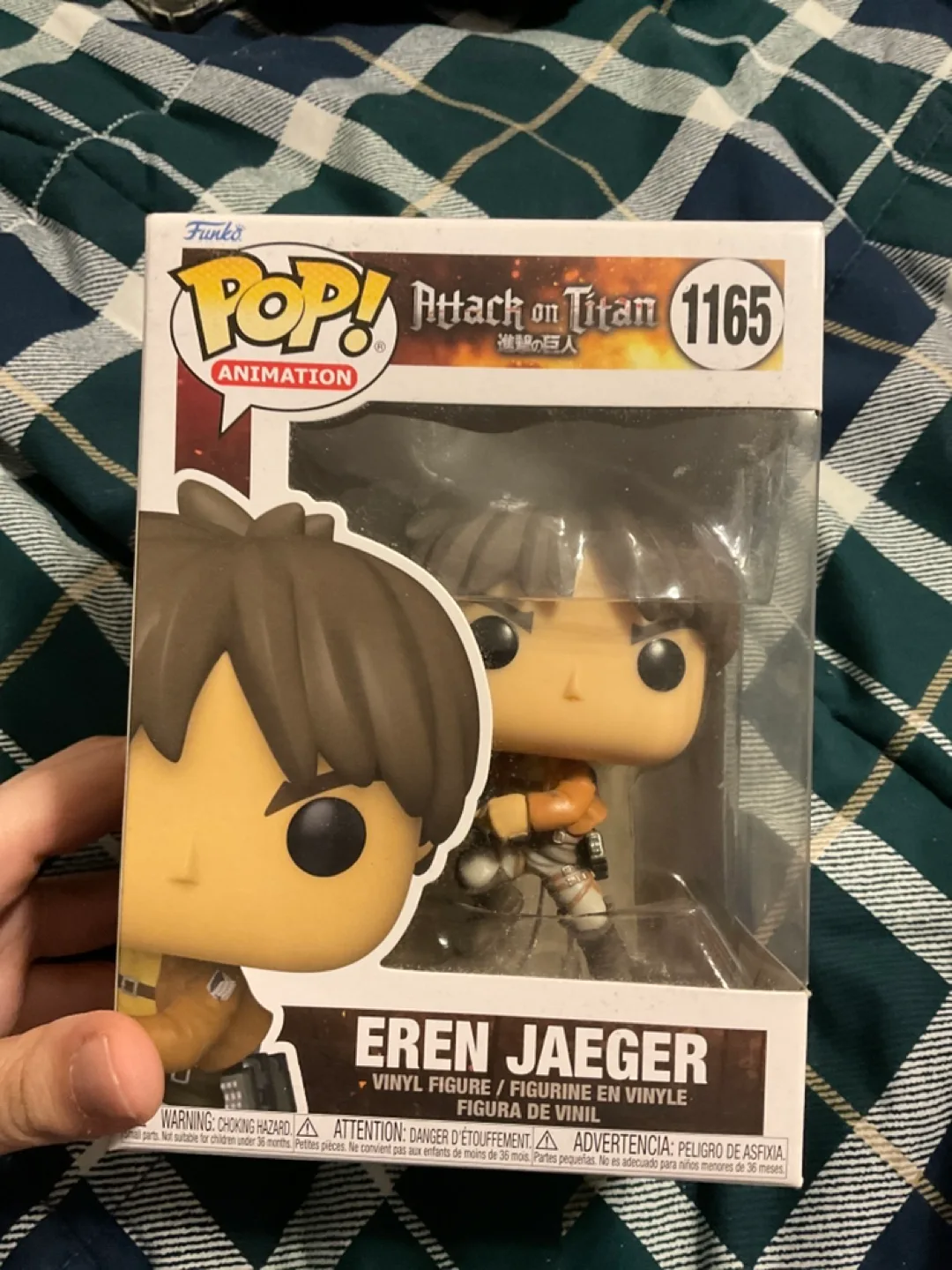Attack on Titan Eren Yeager & Mikasa Ackerman Funko Pop💚 image indicator(2)