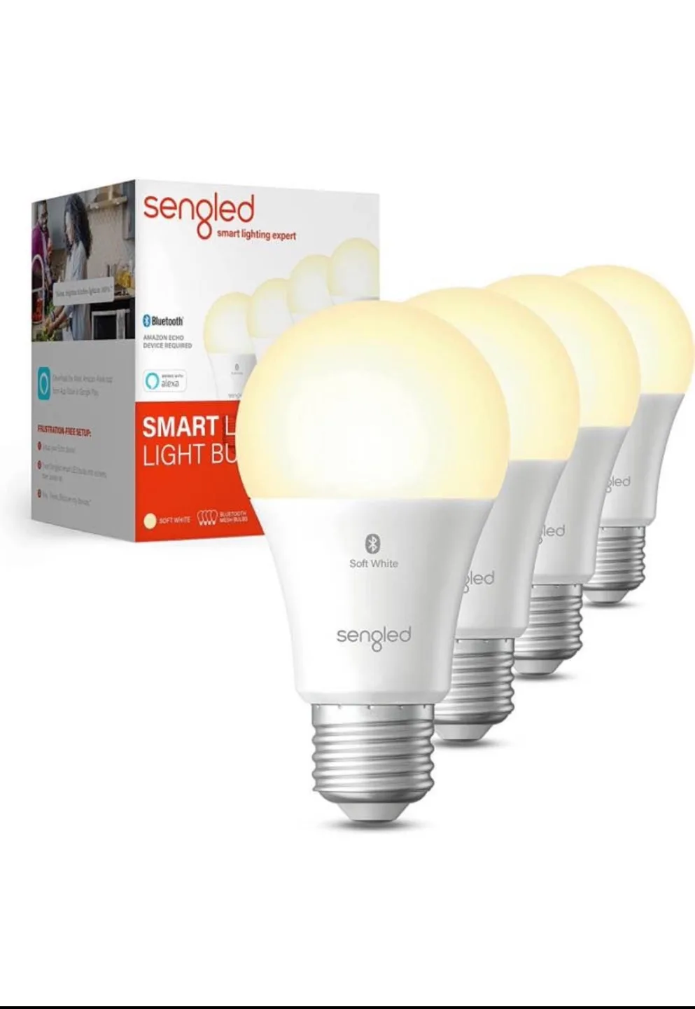 Sengled Smart LED Light Bulbs - 4-Pack thumbnail