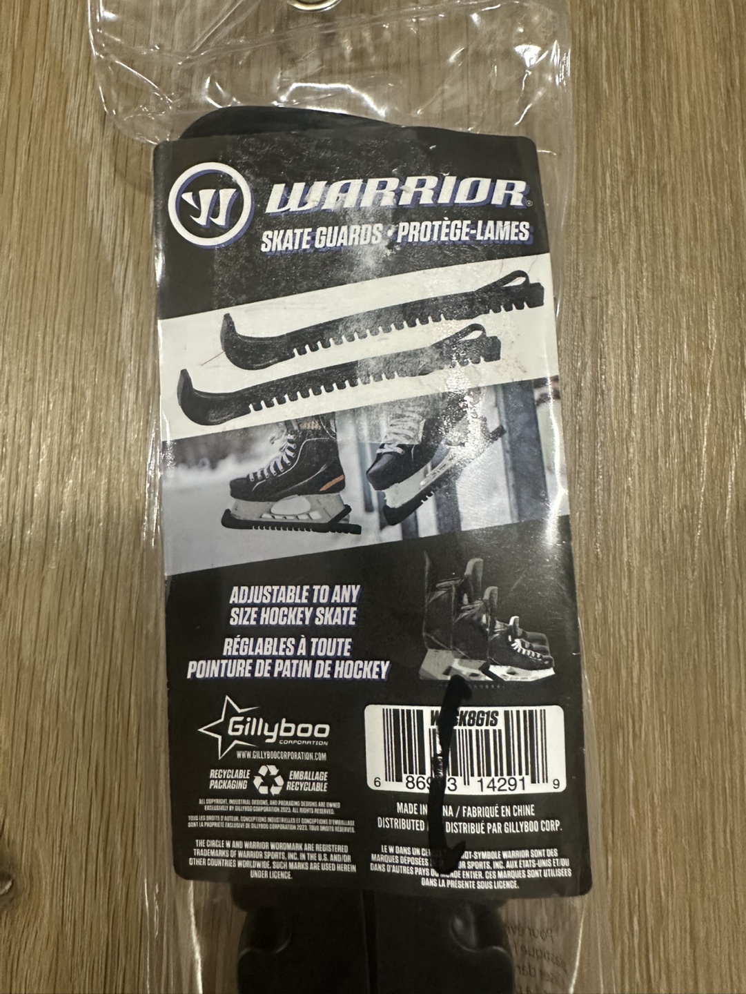 Warrior Skate Guard Adjustable to All Size - Brand New