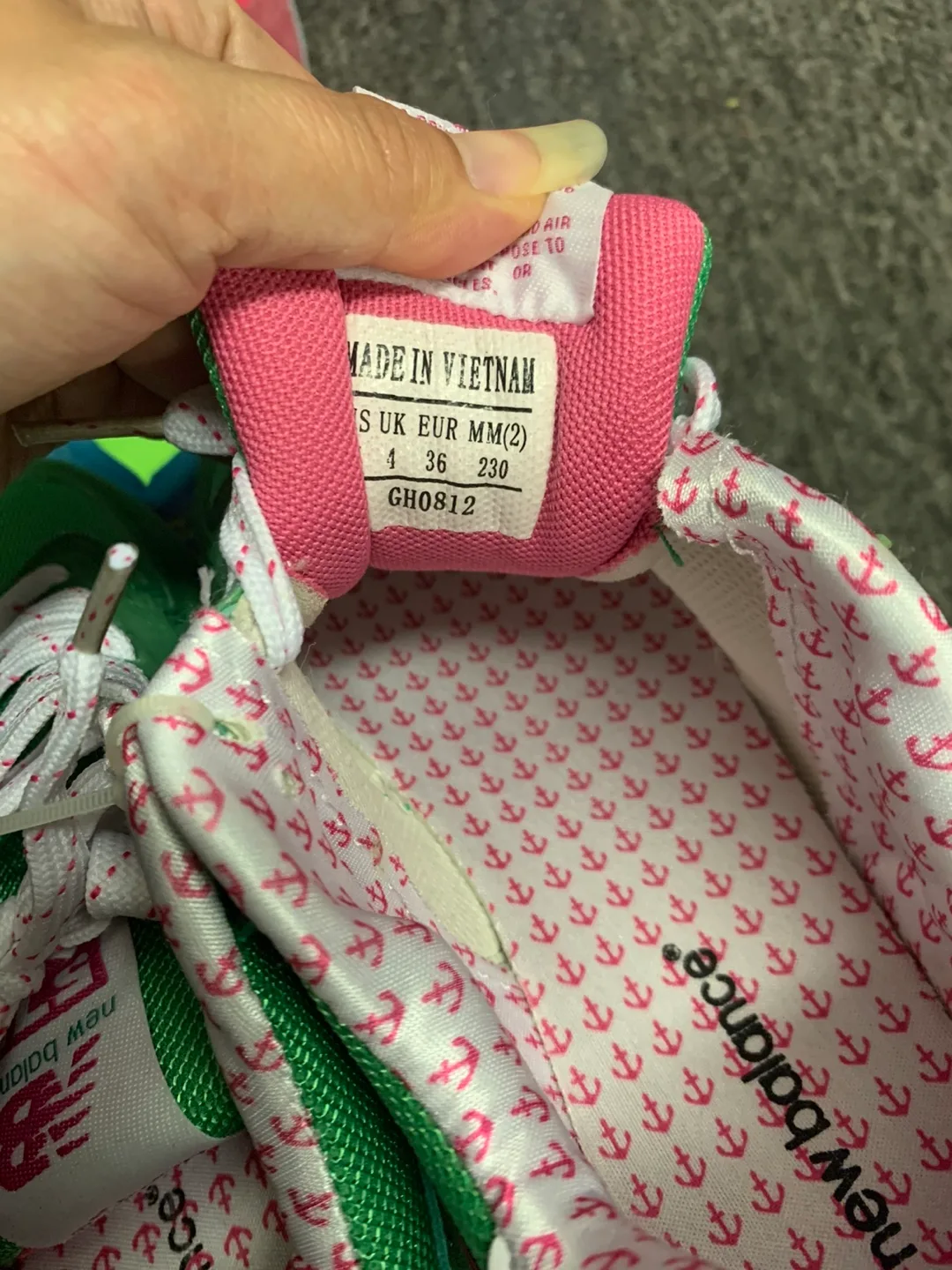 Three pairs of New Balance 574 sneakers image indicator(2)