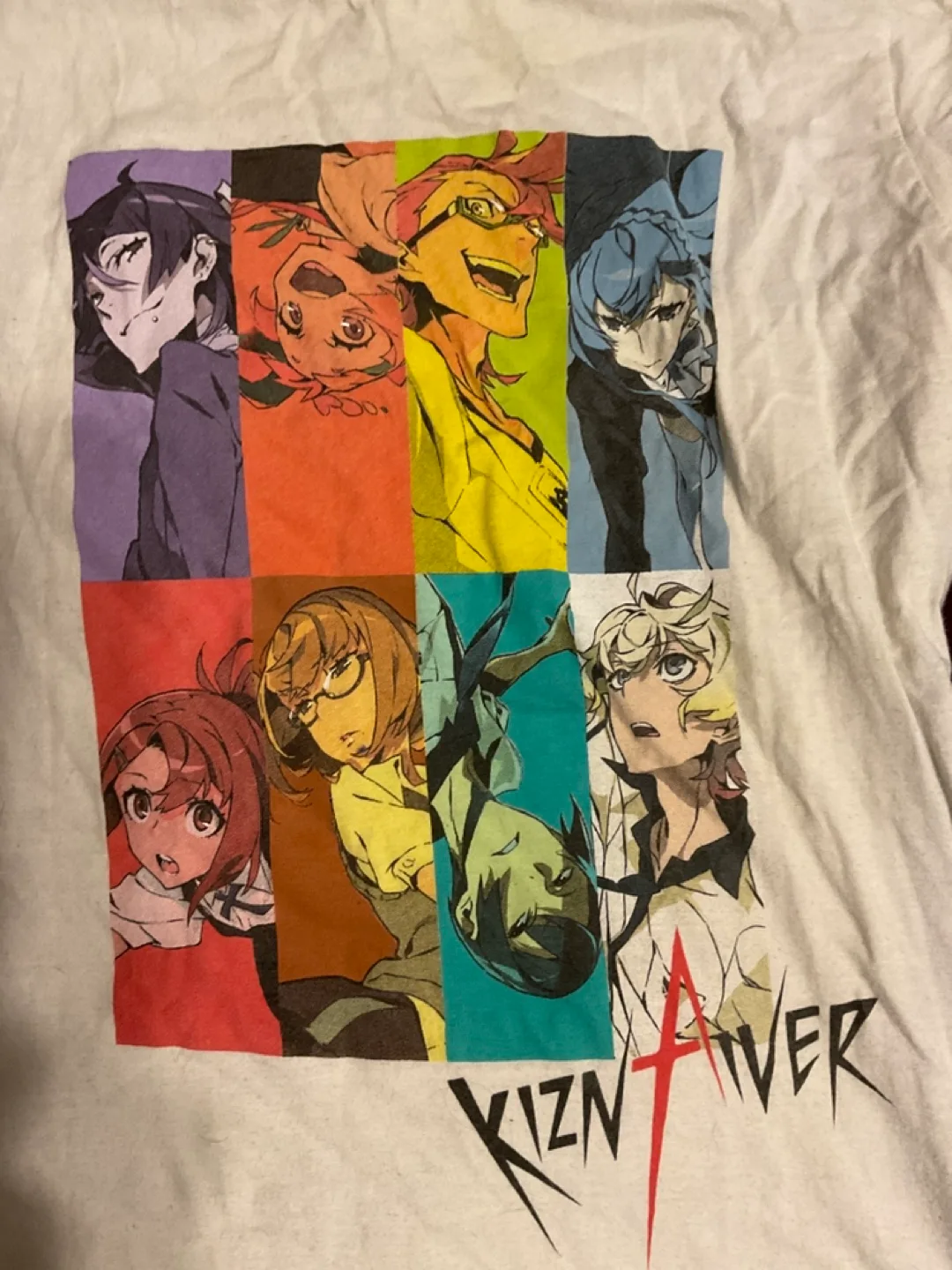 Kiznaiver Anime T-Shirt - Large💚 image indicator(2)