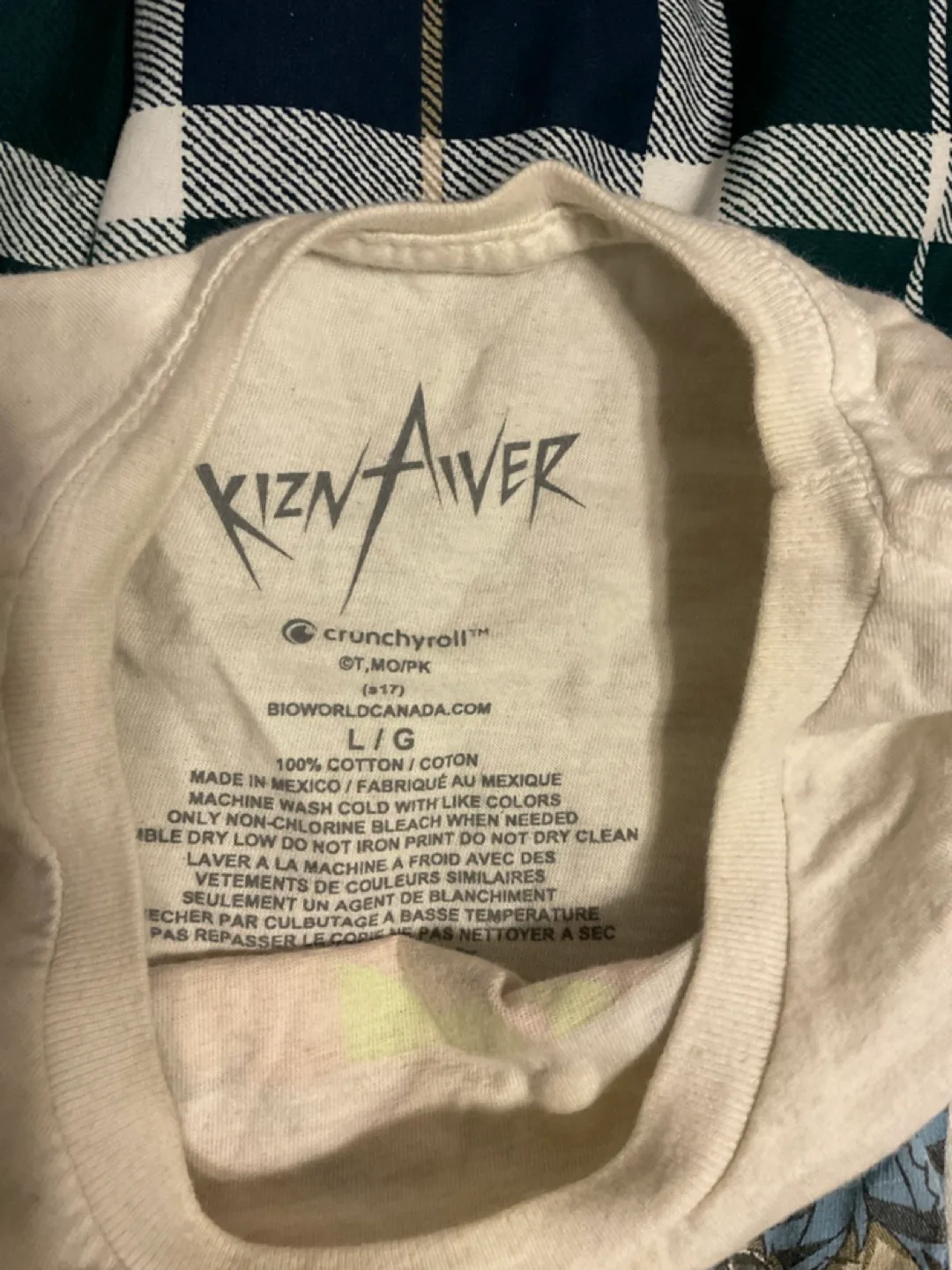 Kiznaiver Anime T-Shirt - Large💚 image indicator(3)