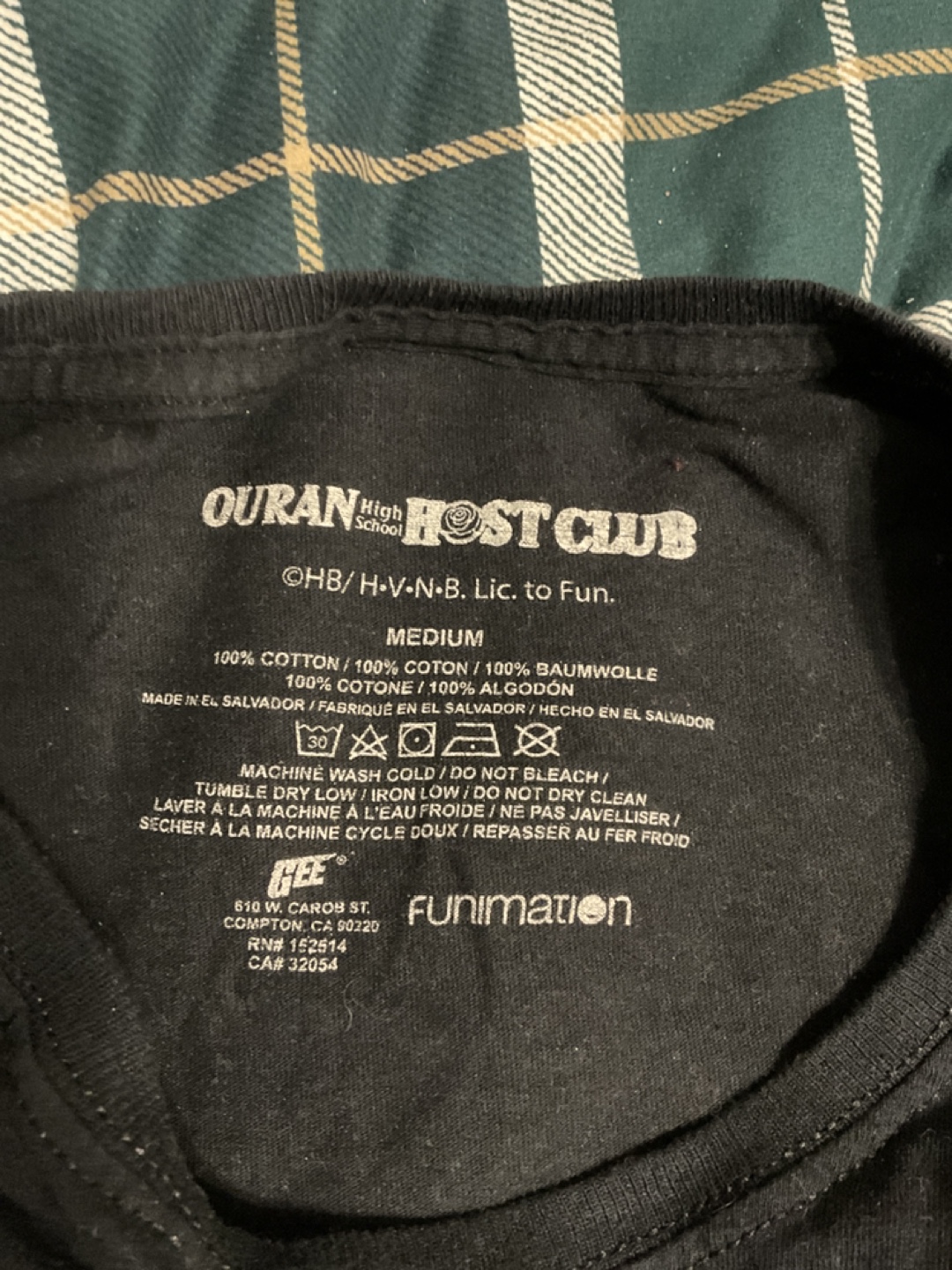 Ouran High School Host Club T-Shirt 💚 - photo 3