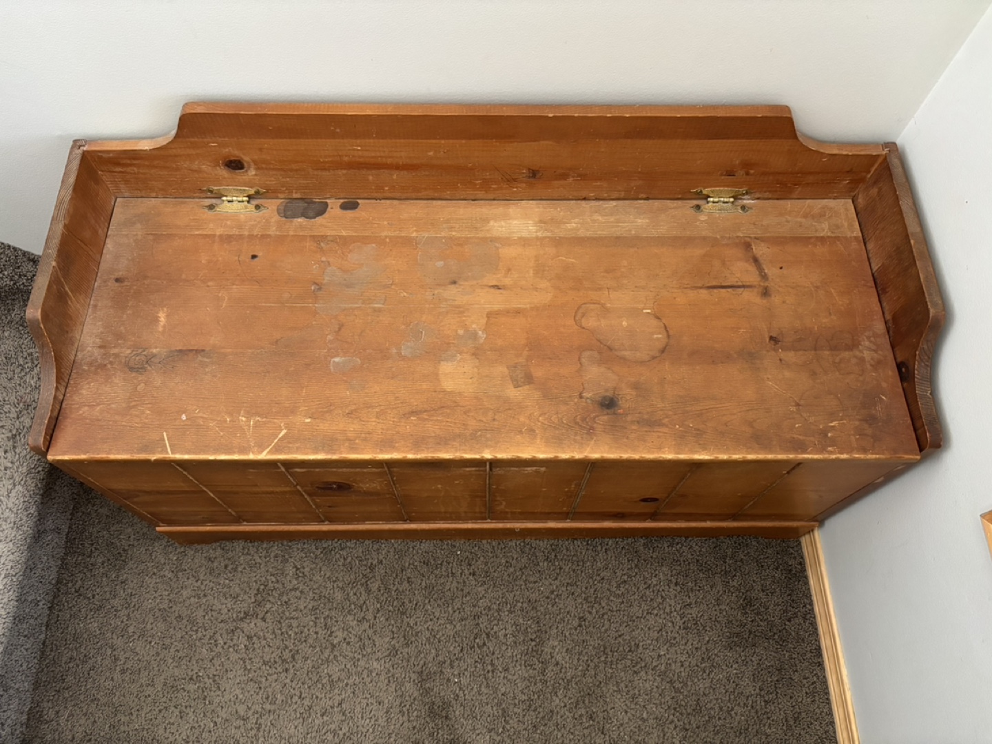 Wooden chest/bench - photo 2