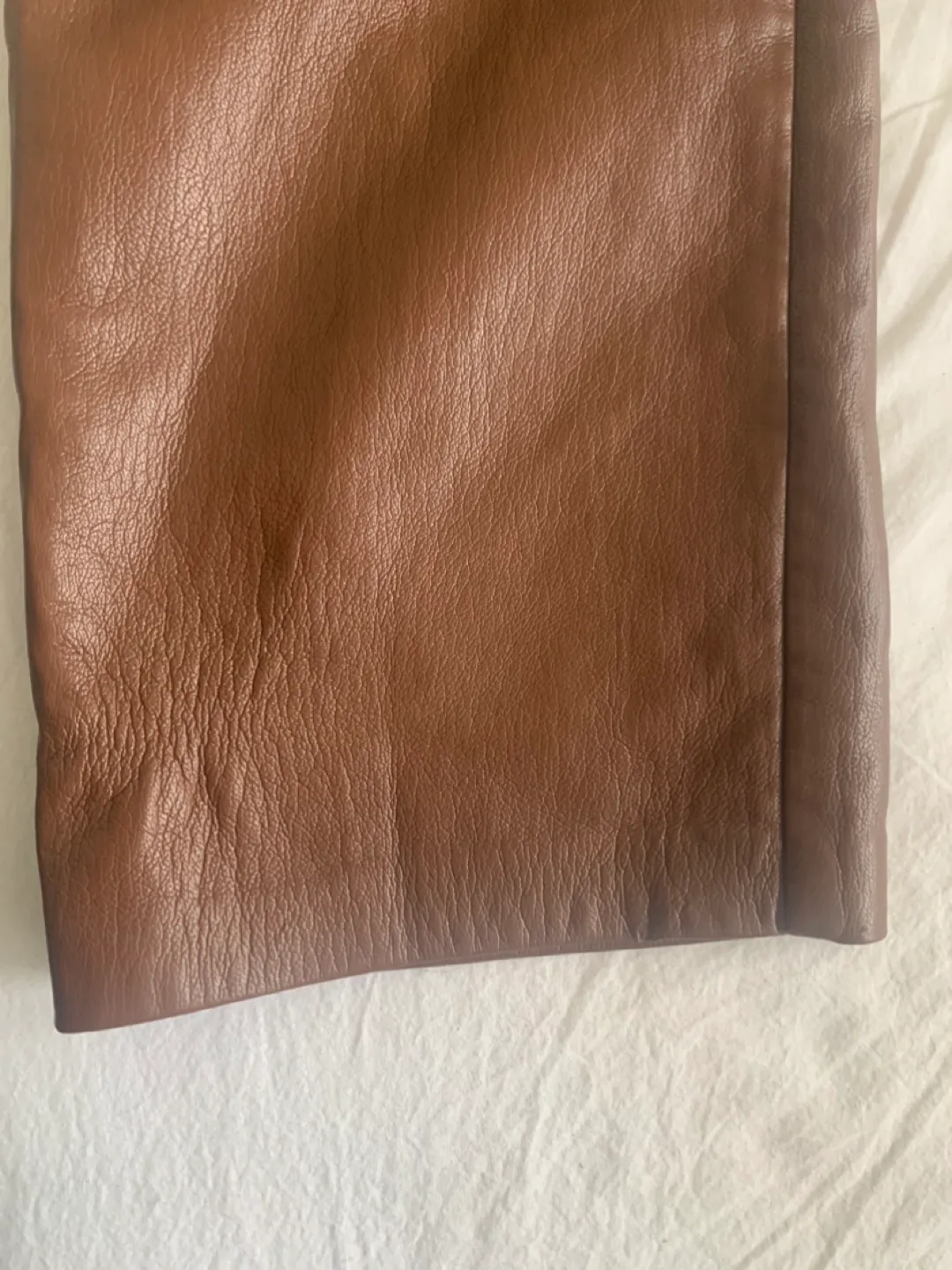 💚Wilfred Melina Brown vegan Leather Pants - Size 4 image indicator(6)