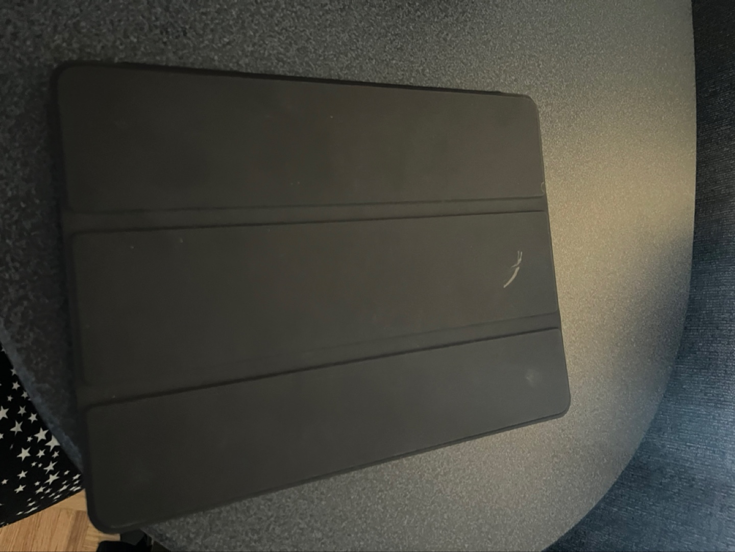 iPad Case - Black Folio Stand Cover