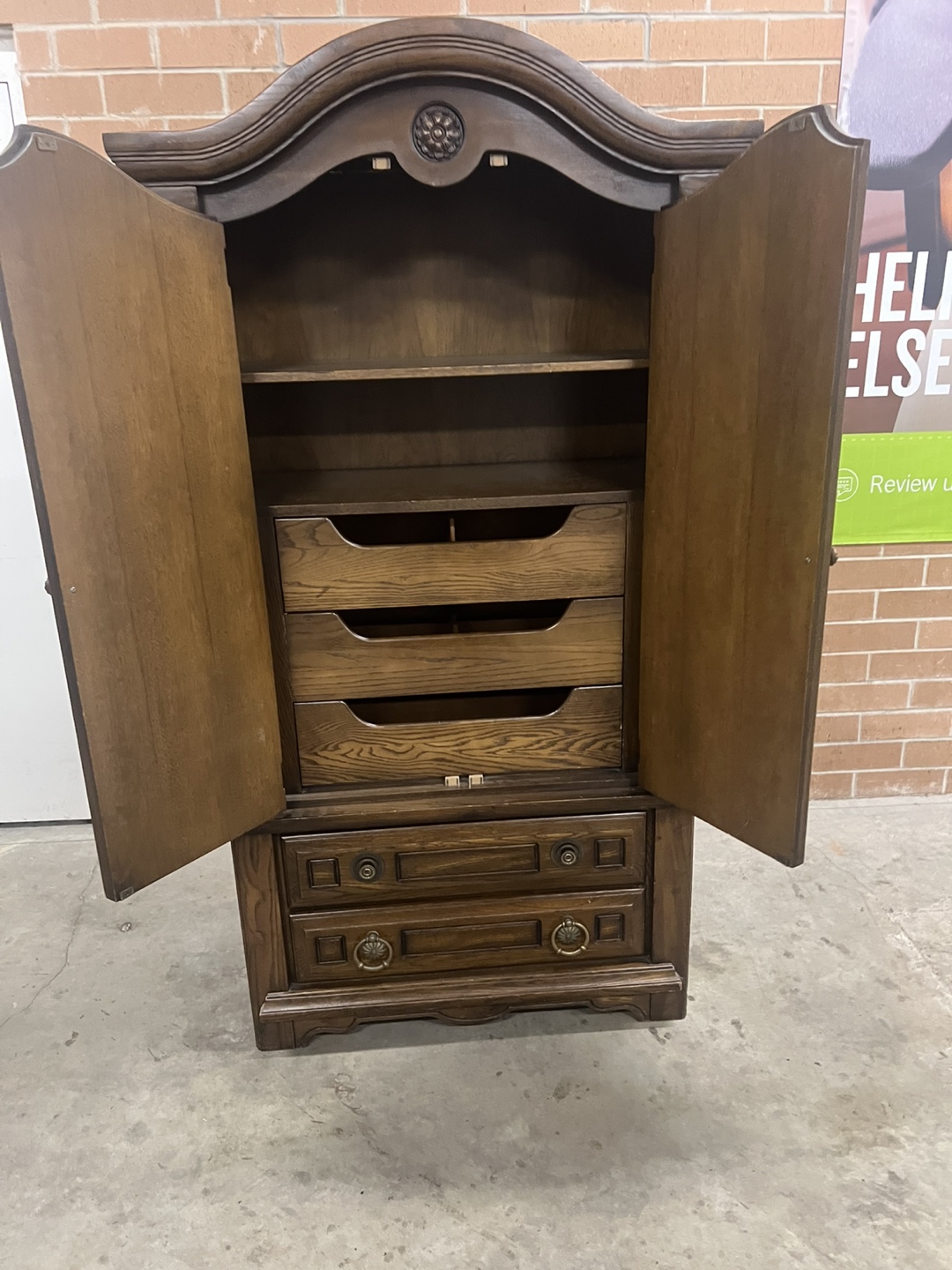 Armoire Wardrobe Dresser - photo 2