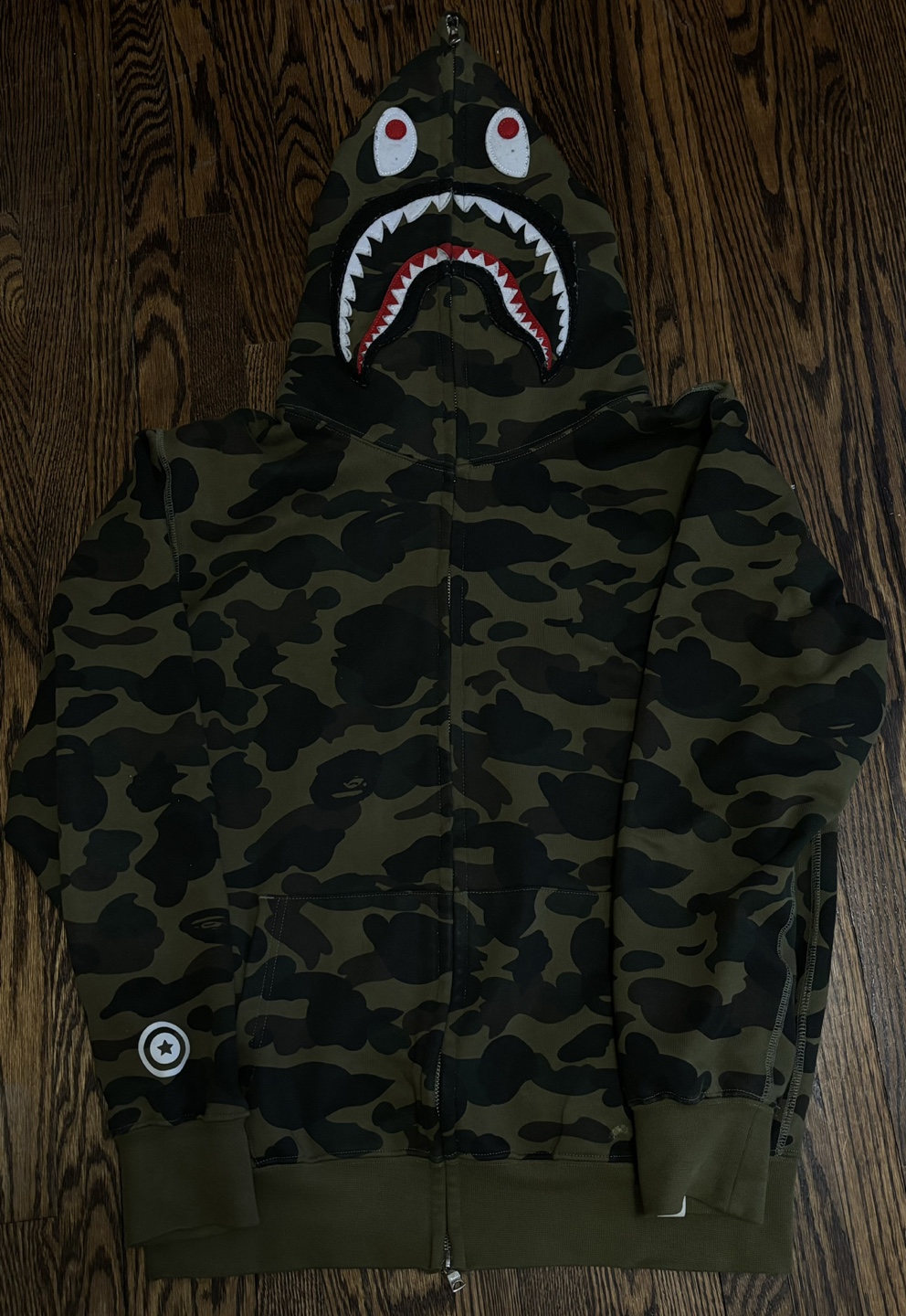 BAPE Camo Green Zipup (NEED GONE ASAP)