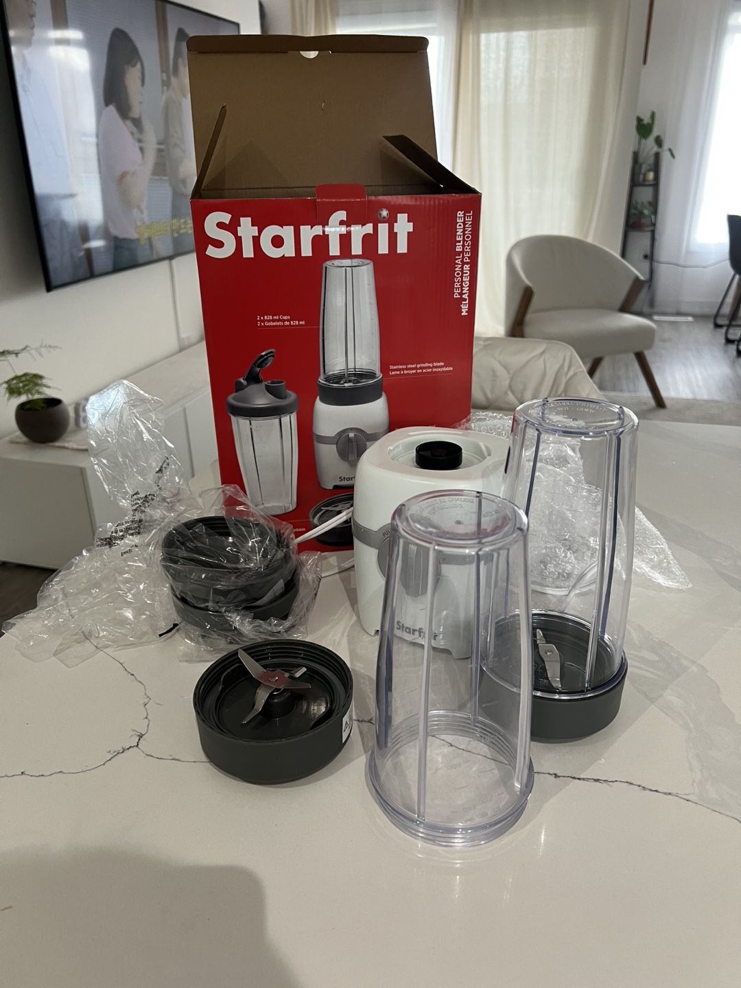 Starfrit Personal Blender - lightly used in box - photo 2