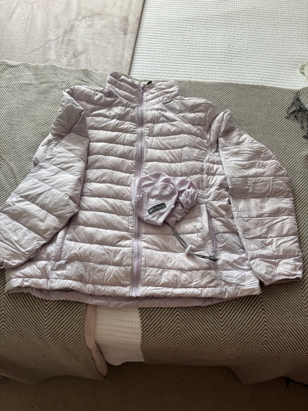 Women's Columbia Lavender Packable Puffer Jacket - XXL image indicator(2)