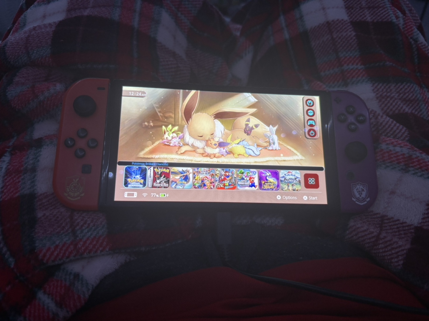Modded Switch Pokémon Scarlet & Violet Edition Console