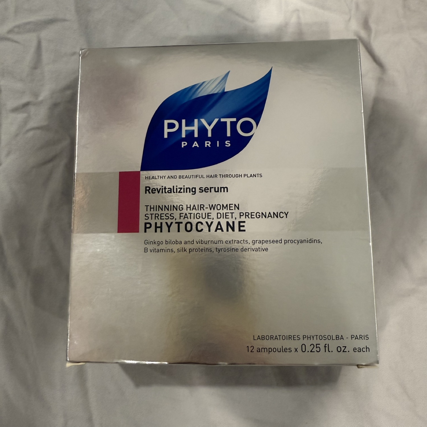 Phyto Paris PhytocIANE Revitalizing Serum - 12 Ampoules - photo 5