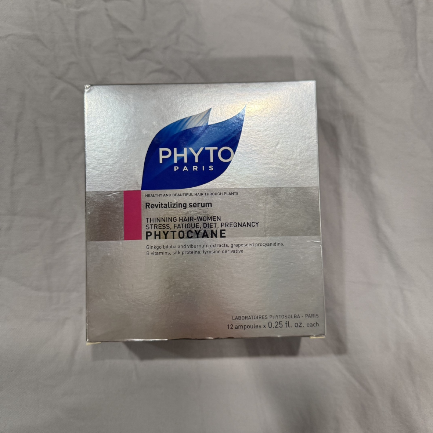 Phyto Paris PhytocIANE Revitalizing Serum - 12 Ampoules