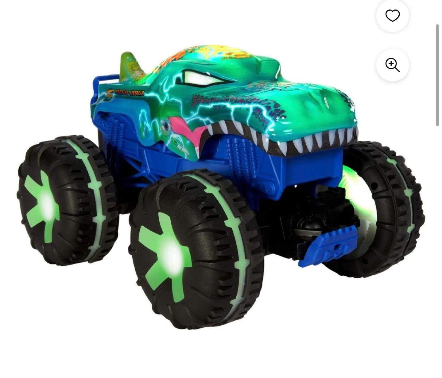 Hot Wheels Monster Trucks Mega Wrex Alive RC Monster Truck image indicator(2)