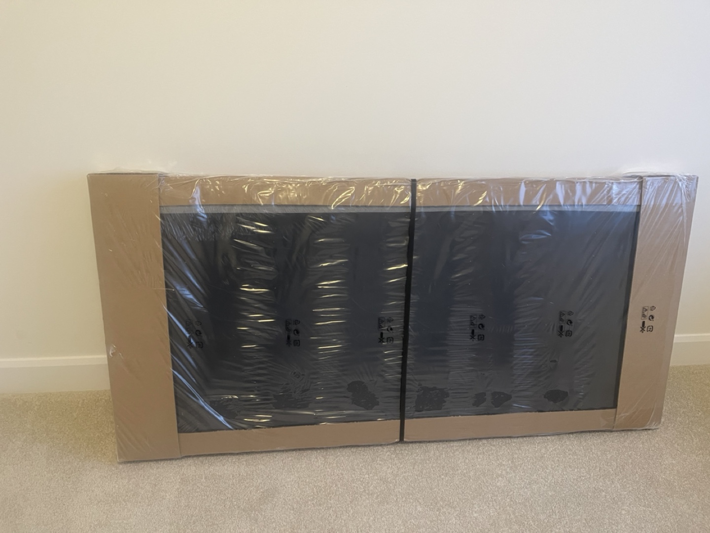 IKEA SLATTUM Upholstered Bed Frame - Full, Gray - photo 3