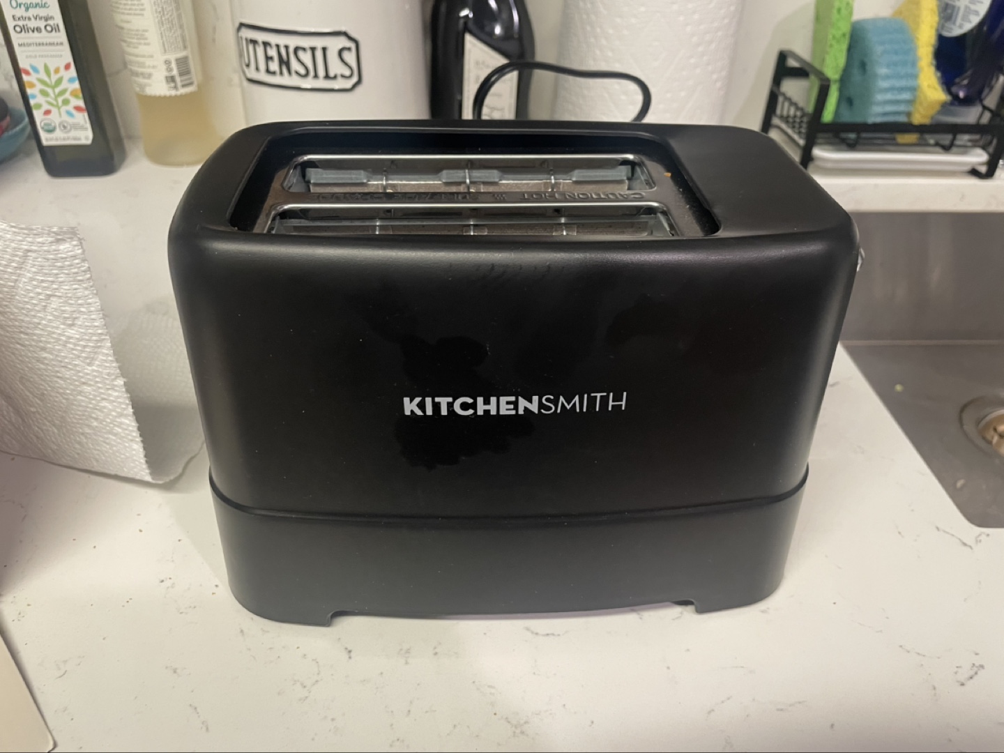 Kitchensmith by Bella 2-Slice Toaster - Black