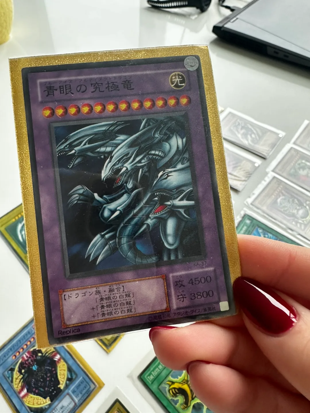 Yu-Gi-Oh! Trading Card collection,  Including Rare Blue-Eyes image indicator(5)