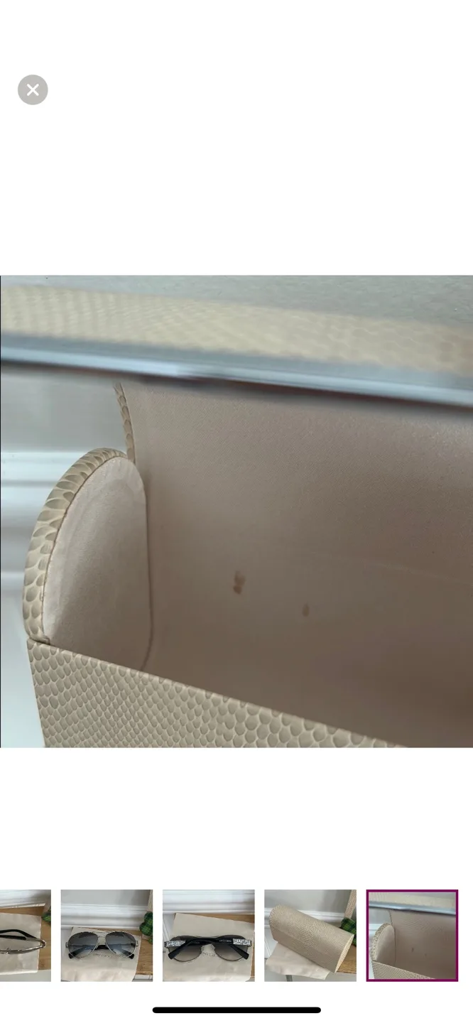 Jimmy Choo Aviator Sunglasses image indicator(9)