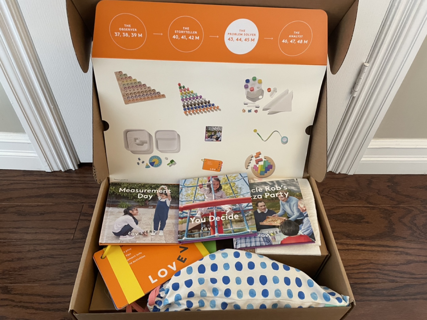 Lovevery Play Kit - The Problem Solver 43 - 45 months